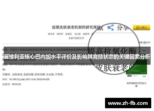 塞维利亚核心巴内加水平评价及影响其竞技状态的关键因素分析